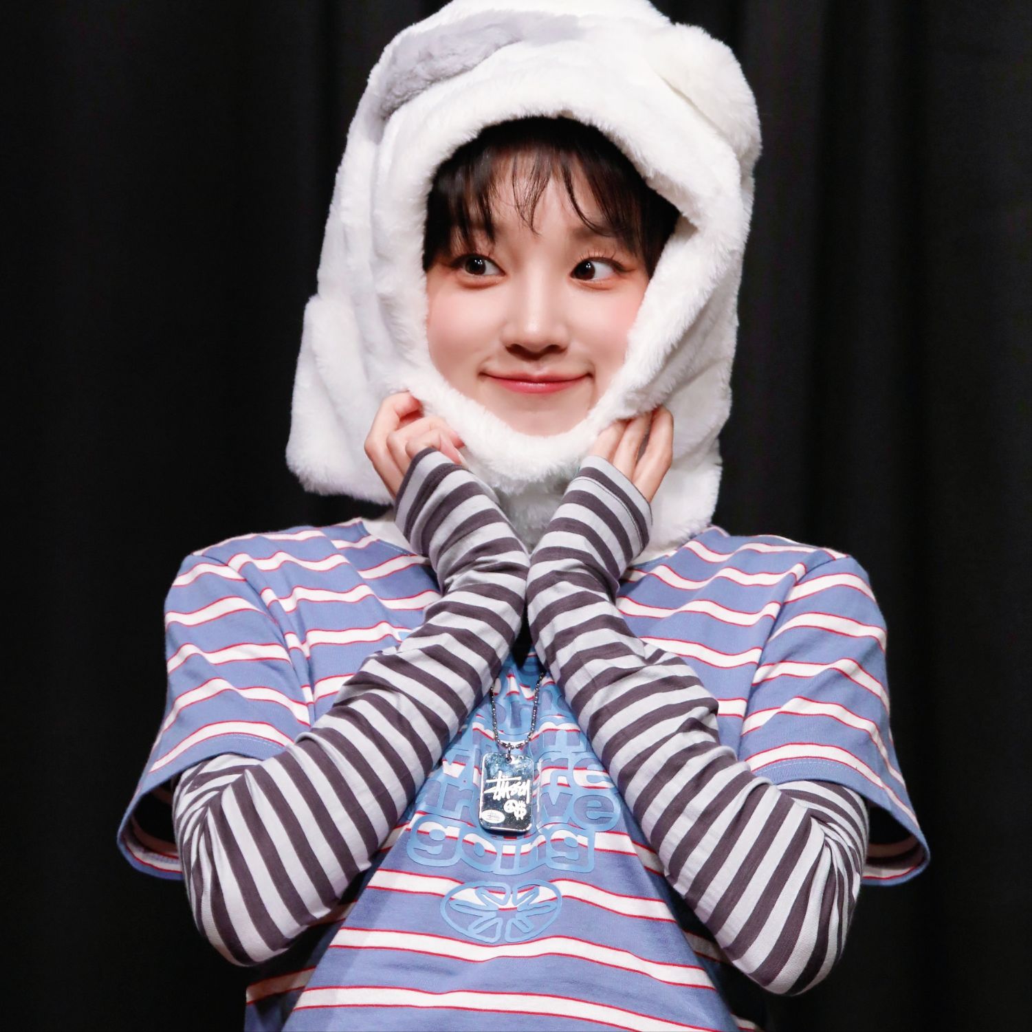 Recent activity shot of Yuqi (i-dle)