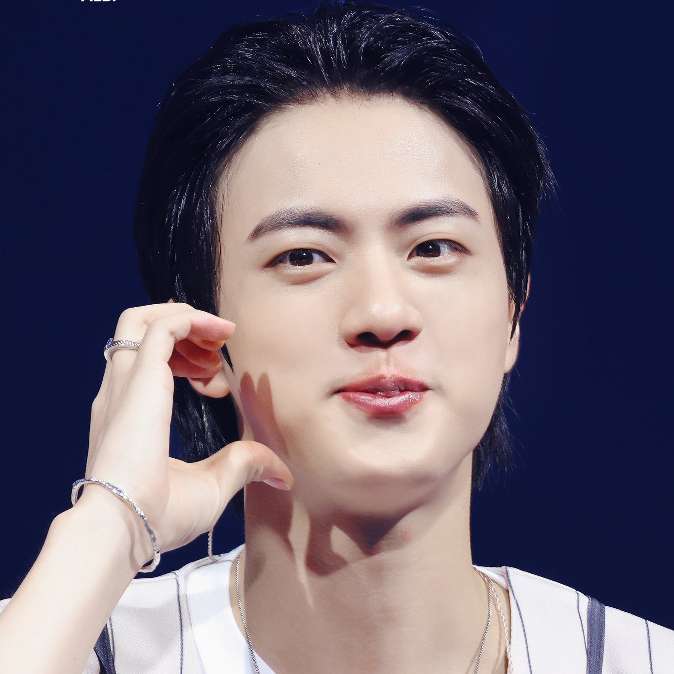 Recent activity shot of Jin (BTS)