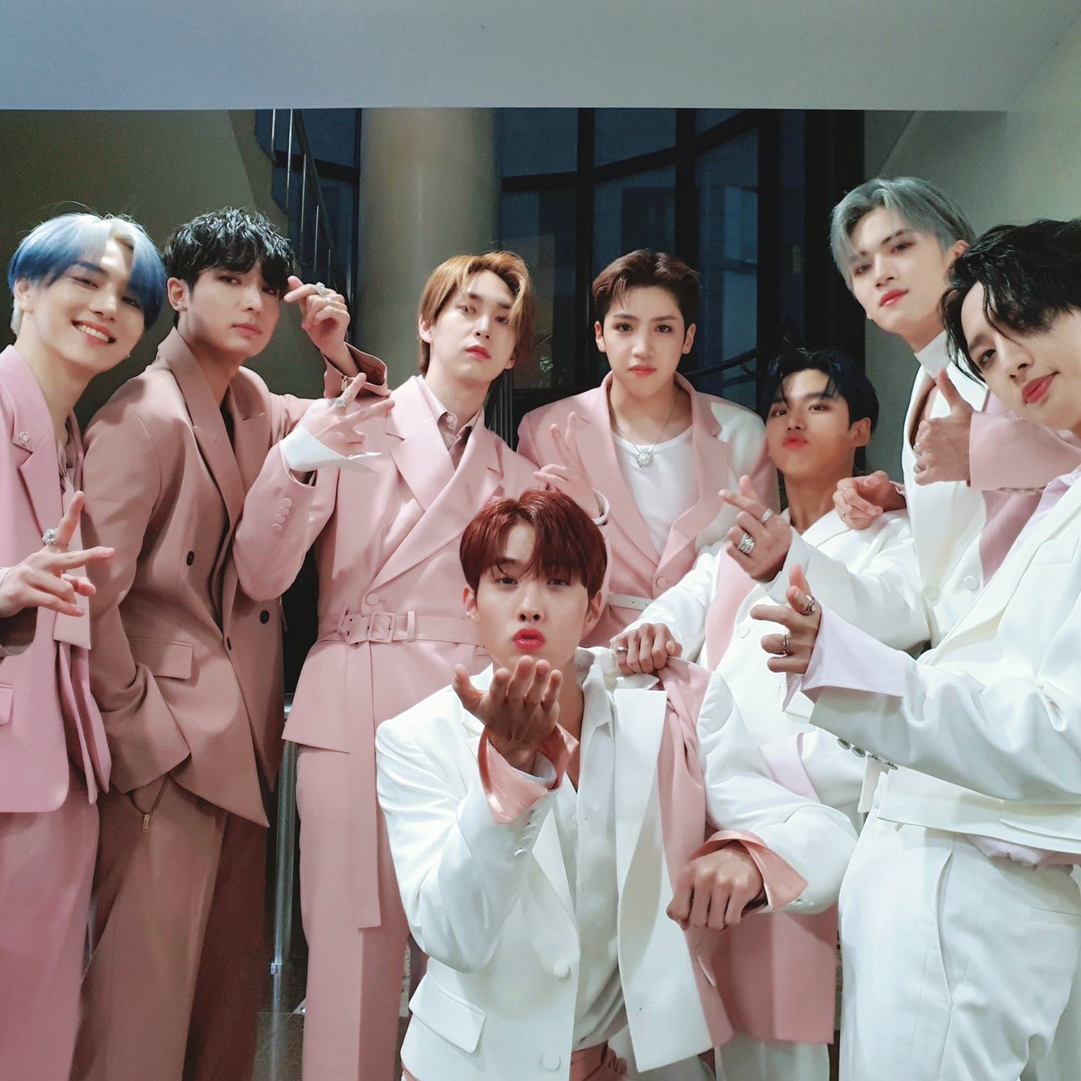 A moment captured by PENTAGON's fan