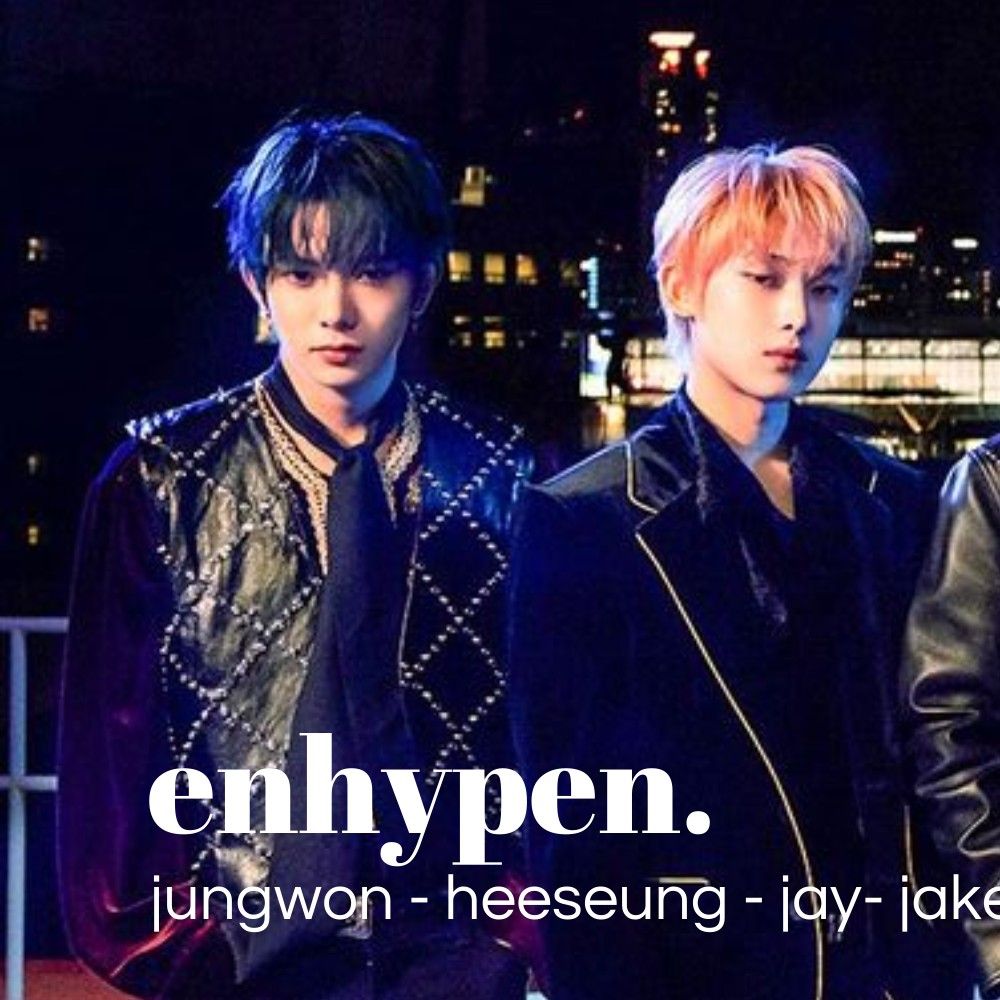 ENHYPENの舞台裏ショット