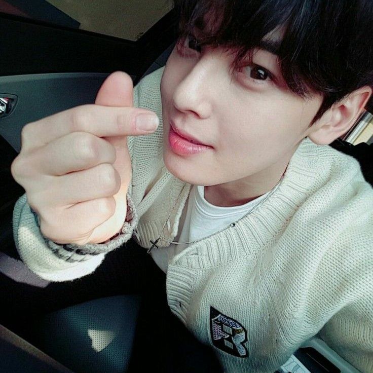 A moment captured by Eunwoo (ASTRO)'s fan