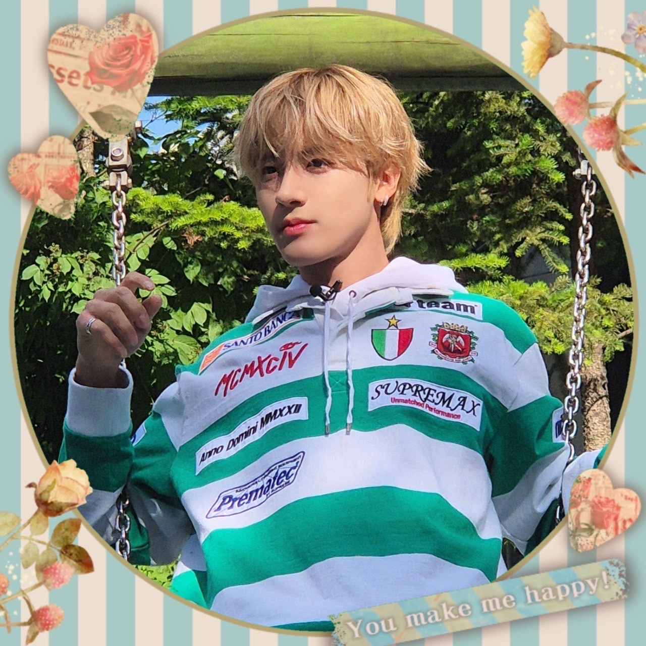 Recent activity shot of Eric (THE BOYZ)