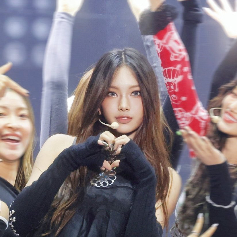 A moment captured by Hyein (NewJeans)'s fan