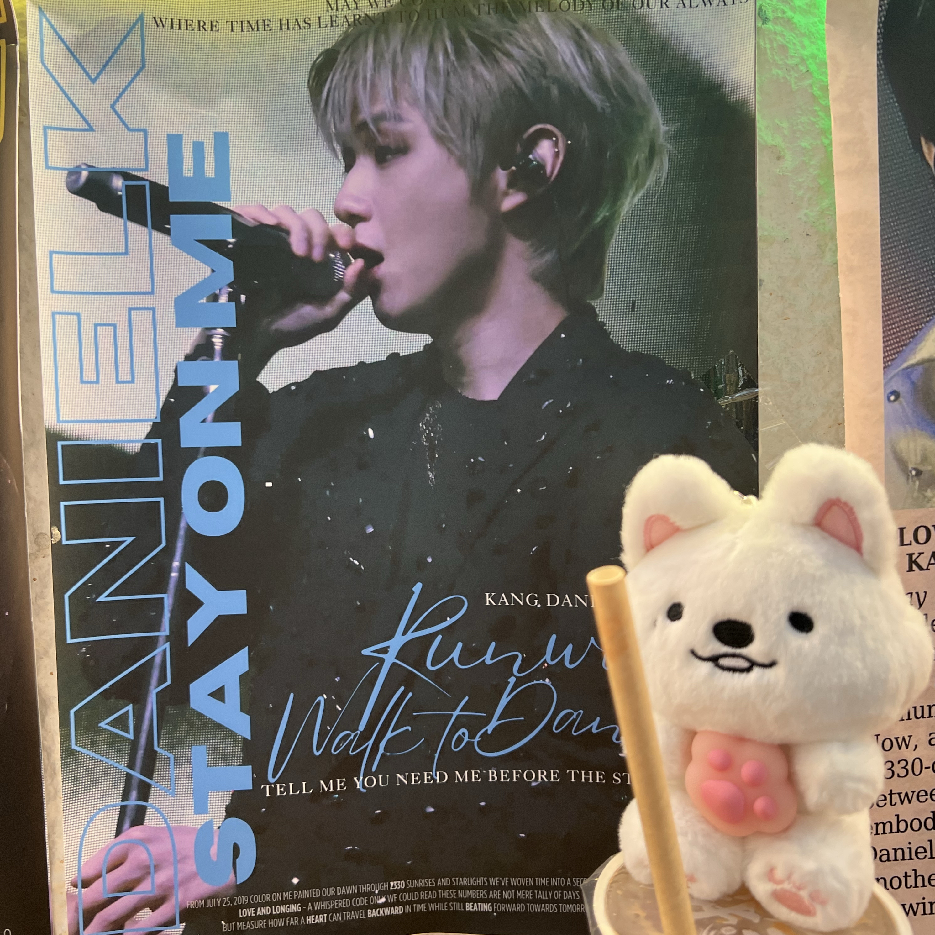 Behind-the-scenes cut of Kang Daniel