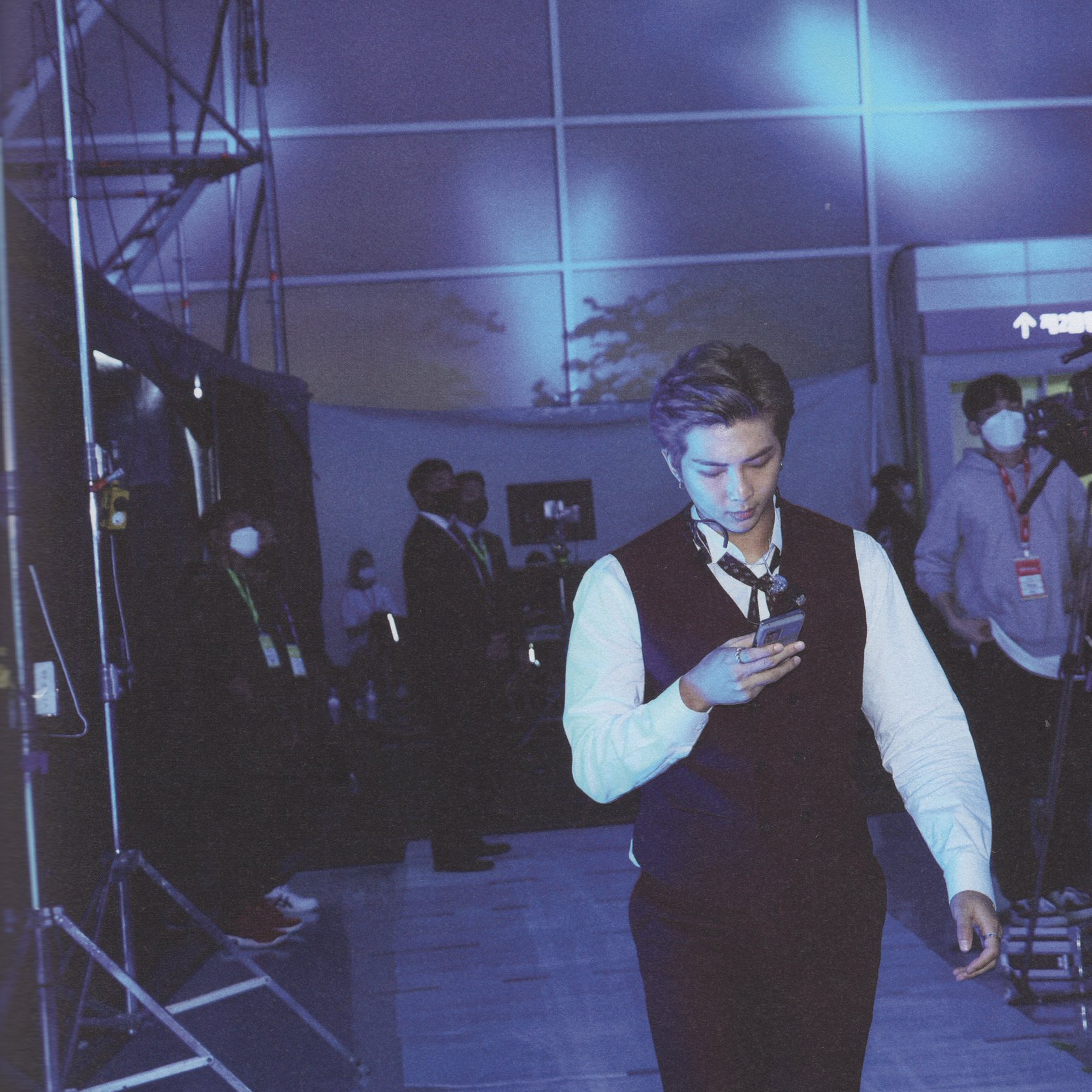 A moment captured by BTS's fan