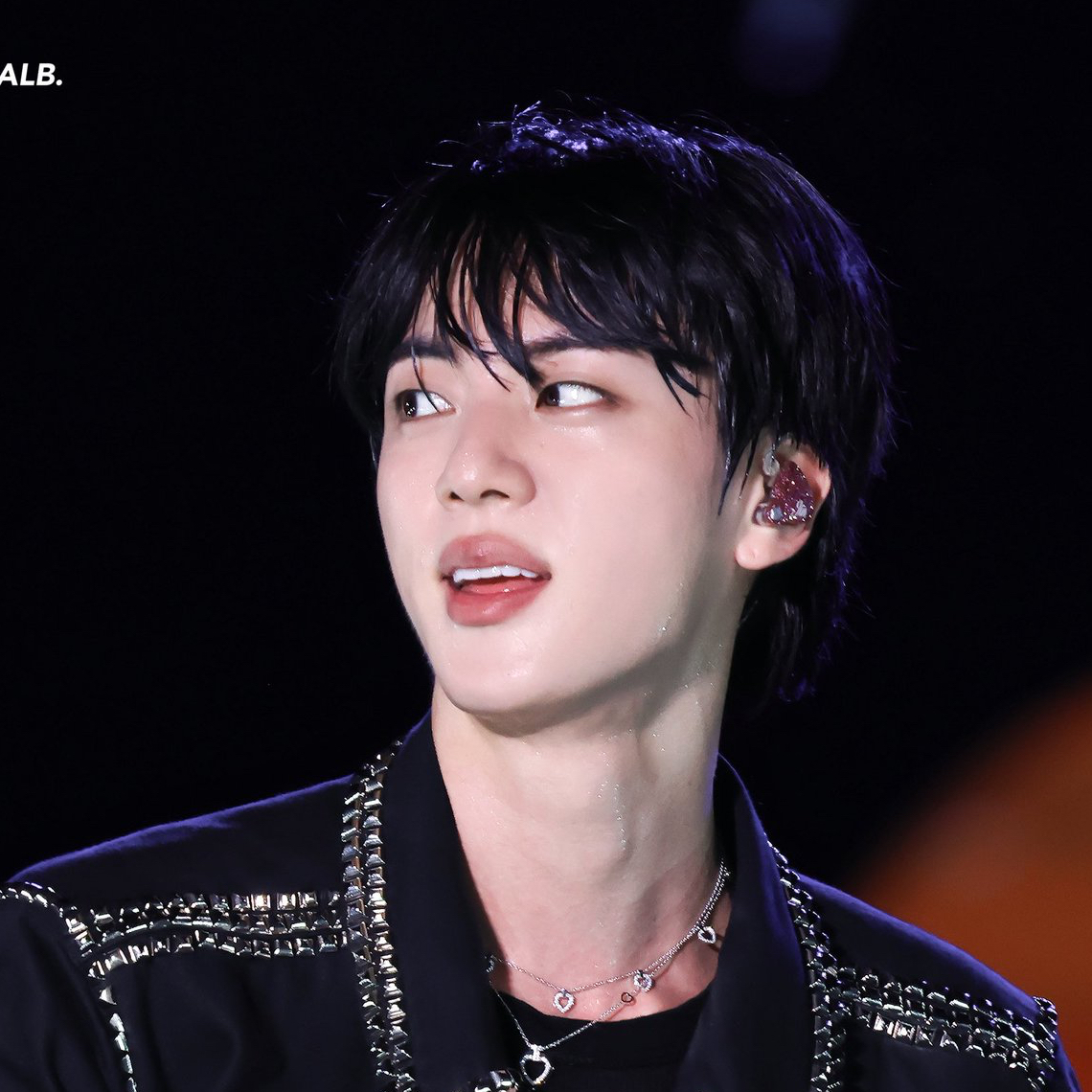 A moment captured by Jin (BTS)'s fan