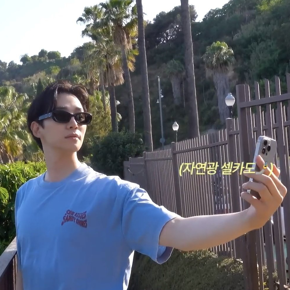 A moment captured by Junho (2PM)'s fan