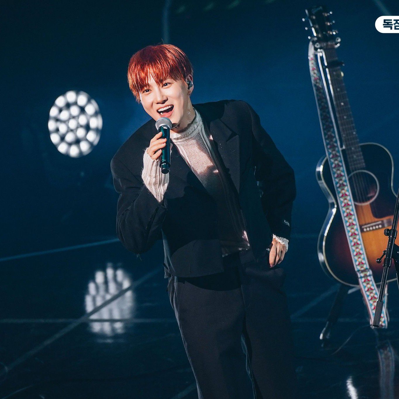 スホ (EXO)の舞台裏ショット