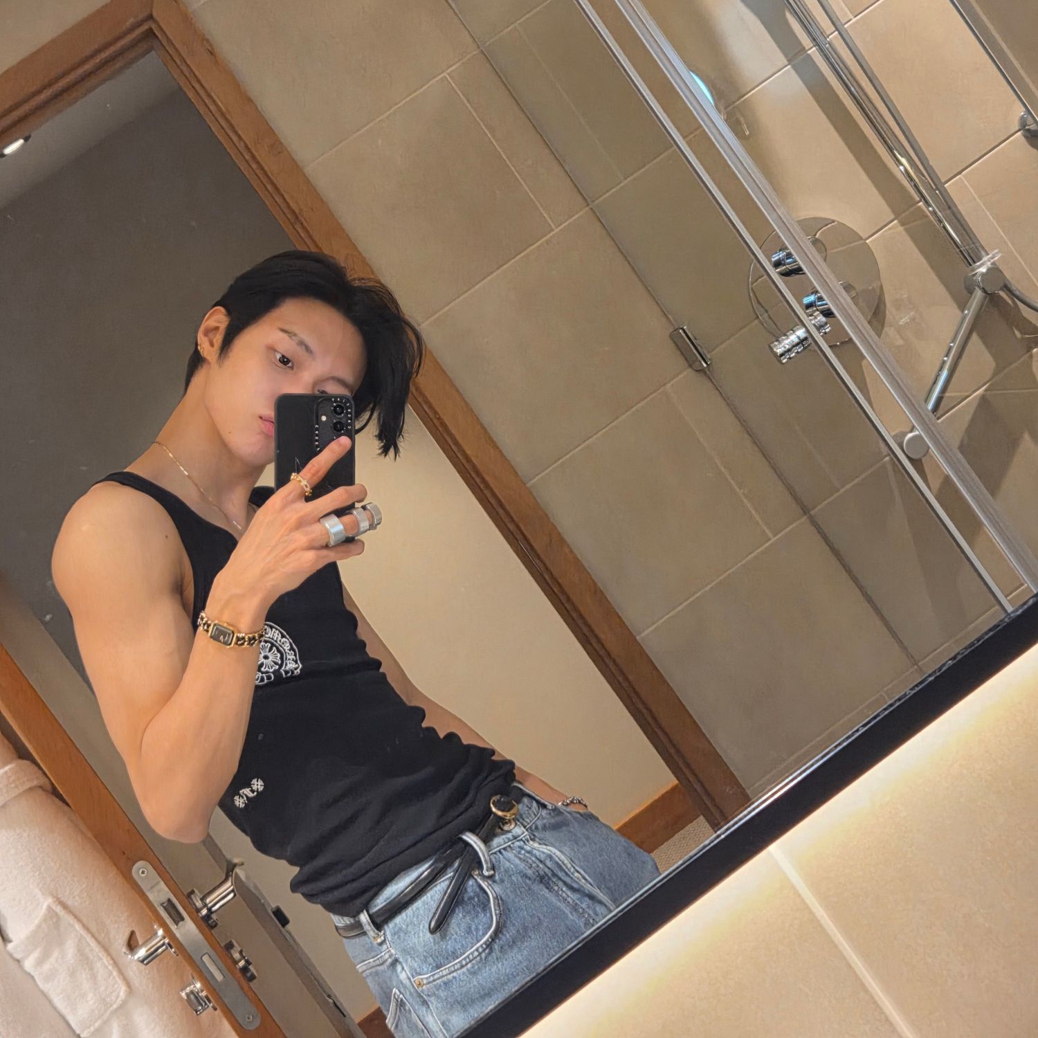 Recent activity shot of Wonbin (RIIZE)