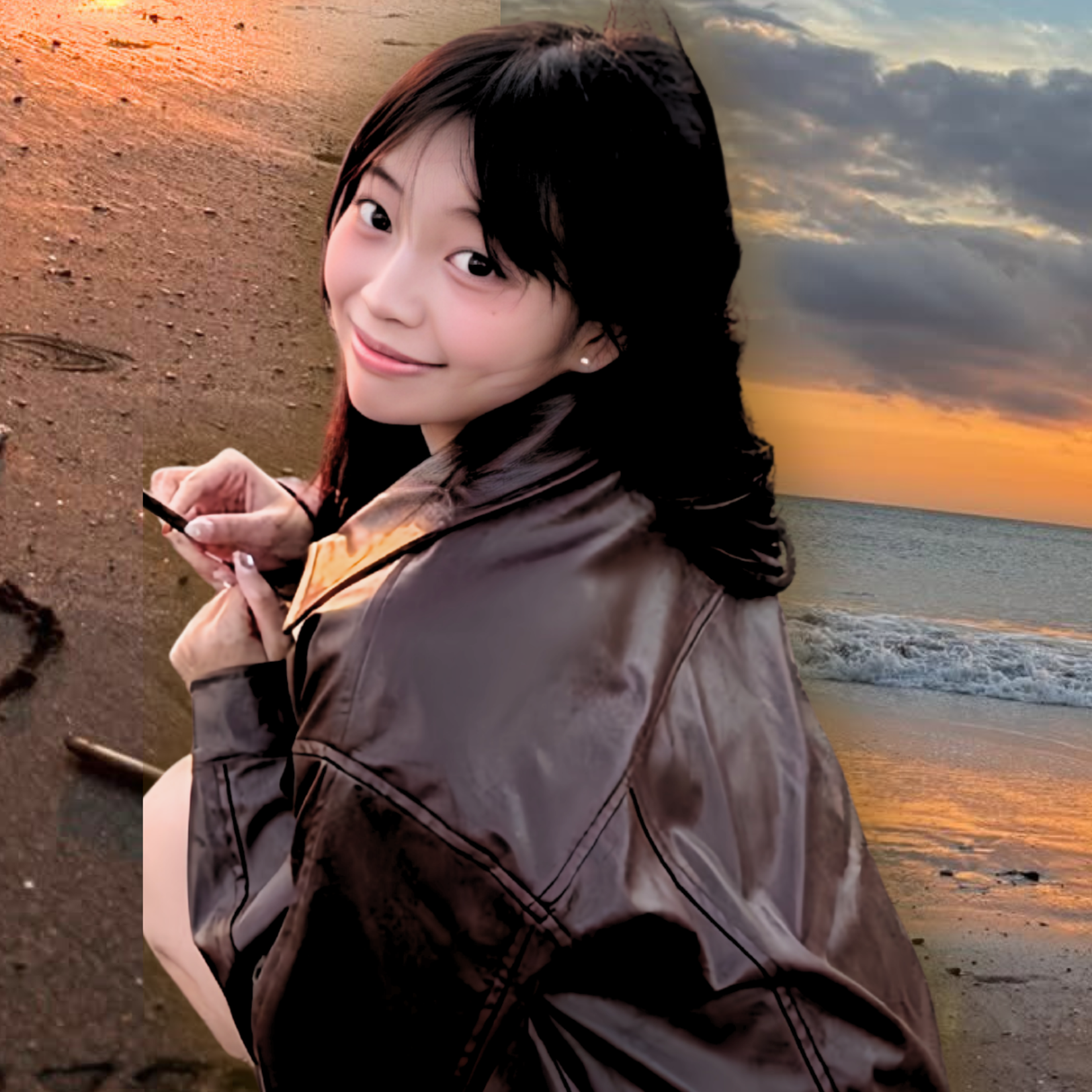 A moment captured by Nana (UNIS)'s fan