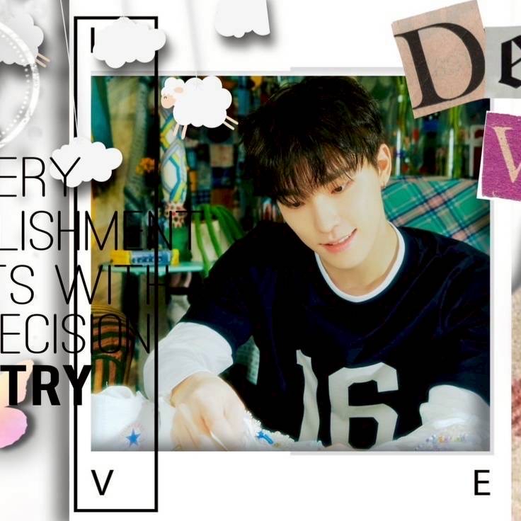 Recent activity shot of Dino (SEVENTEEN)