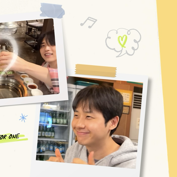 A moment captured by Gongchan (B1A4)'s fan