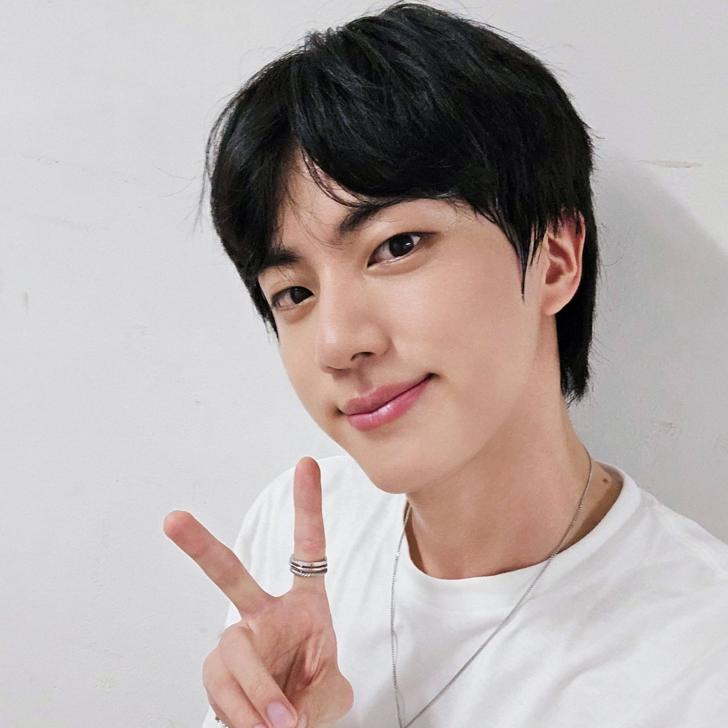 Recent activity shot of Jin (BTS)