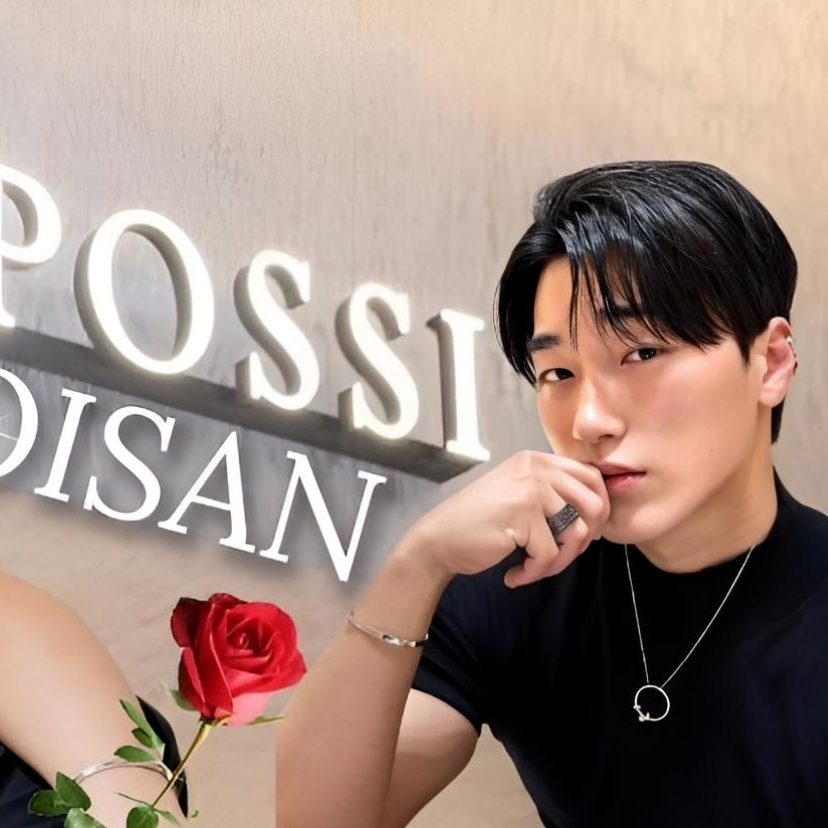 A moment captured by San (ATEEZ)'s fan