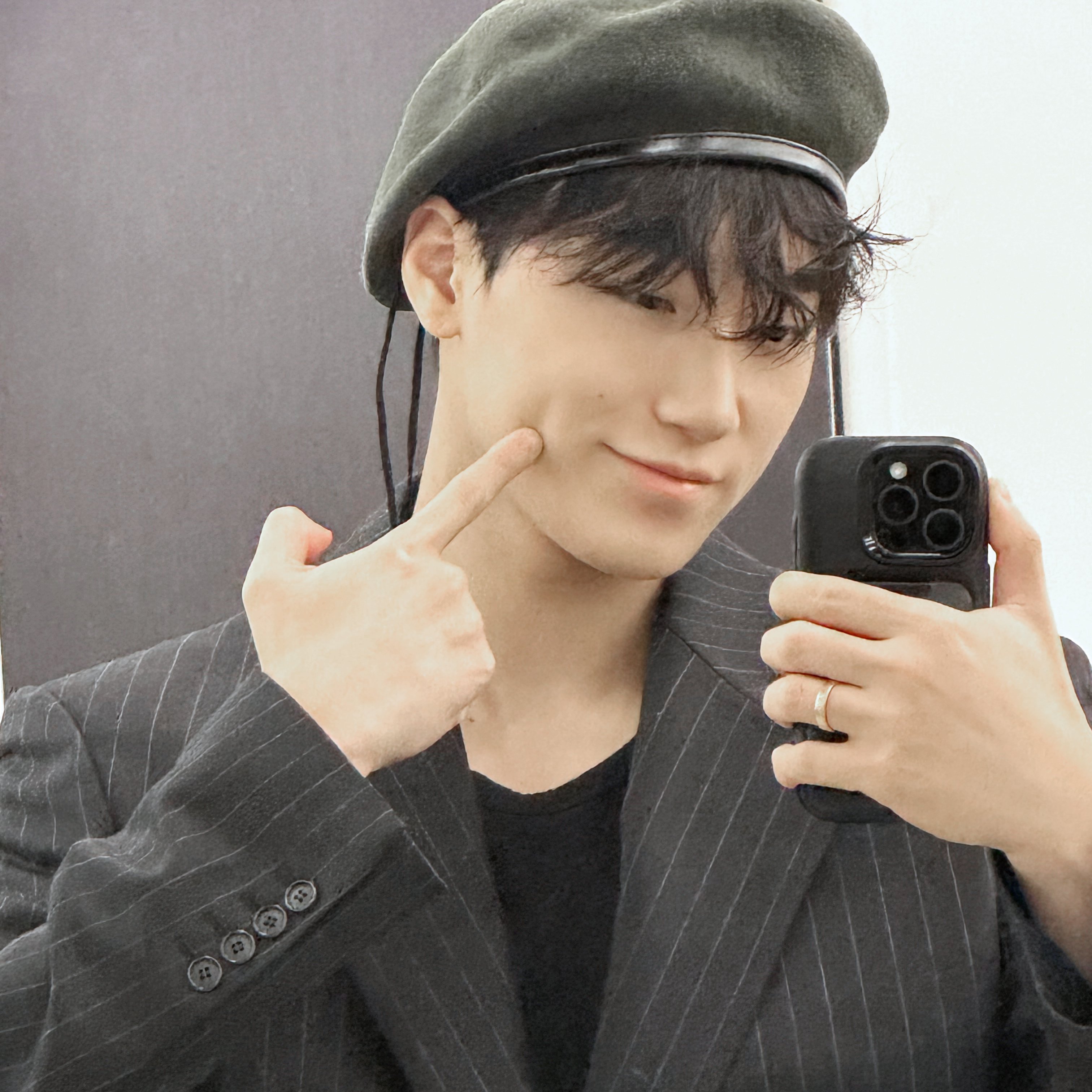 崔傘 (ATEEZ)粉丝拍下的瞬间