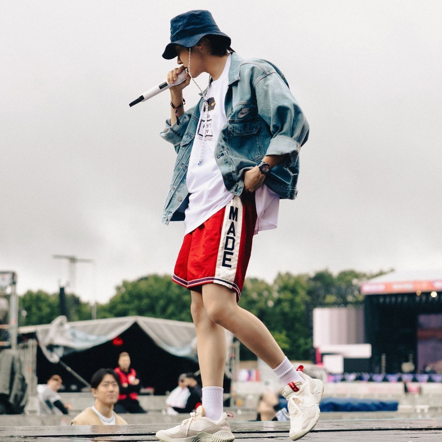 A moment captured by j-hope (BTS)'s fan