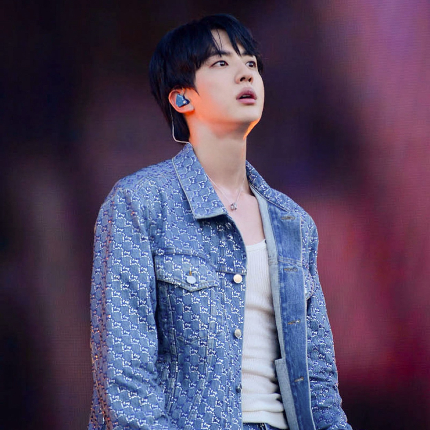 A moment captured by Jin (BTS)'s fan