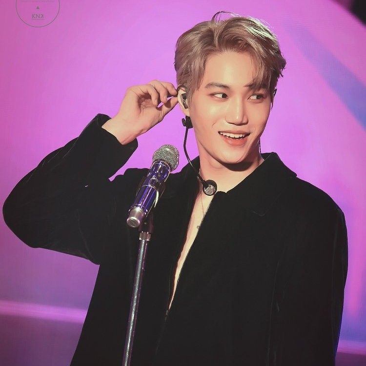 A moment captured by Kai (EXO)'s fan