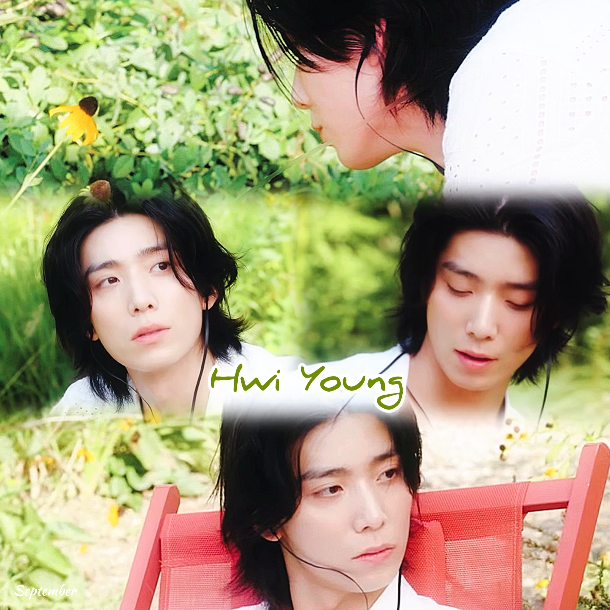 Behind-the-scenes cut of Hwiyoung (SF9)