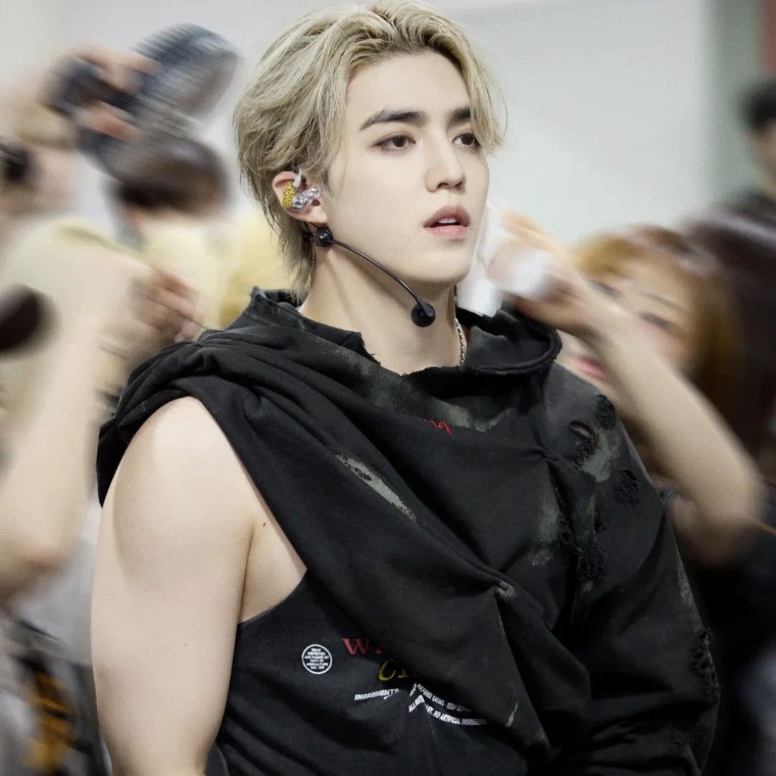 A moment captured by S.Coups (SEVENTEEN)'s fan
