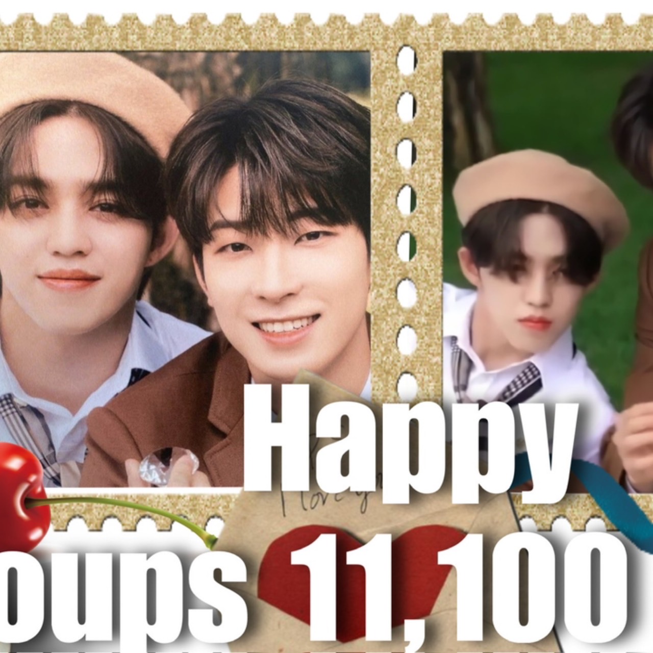 A moment captured by Wonwoo (SEVENTEEN)'s fan