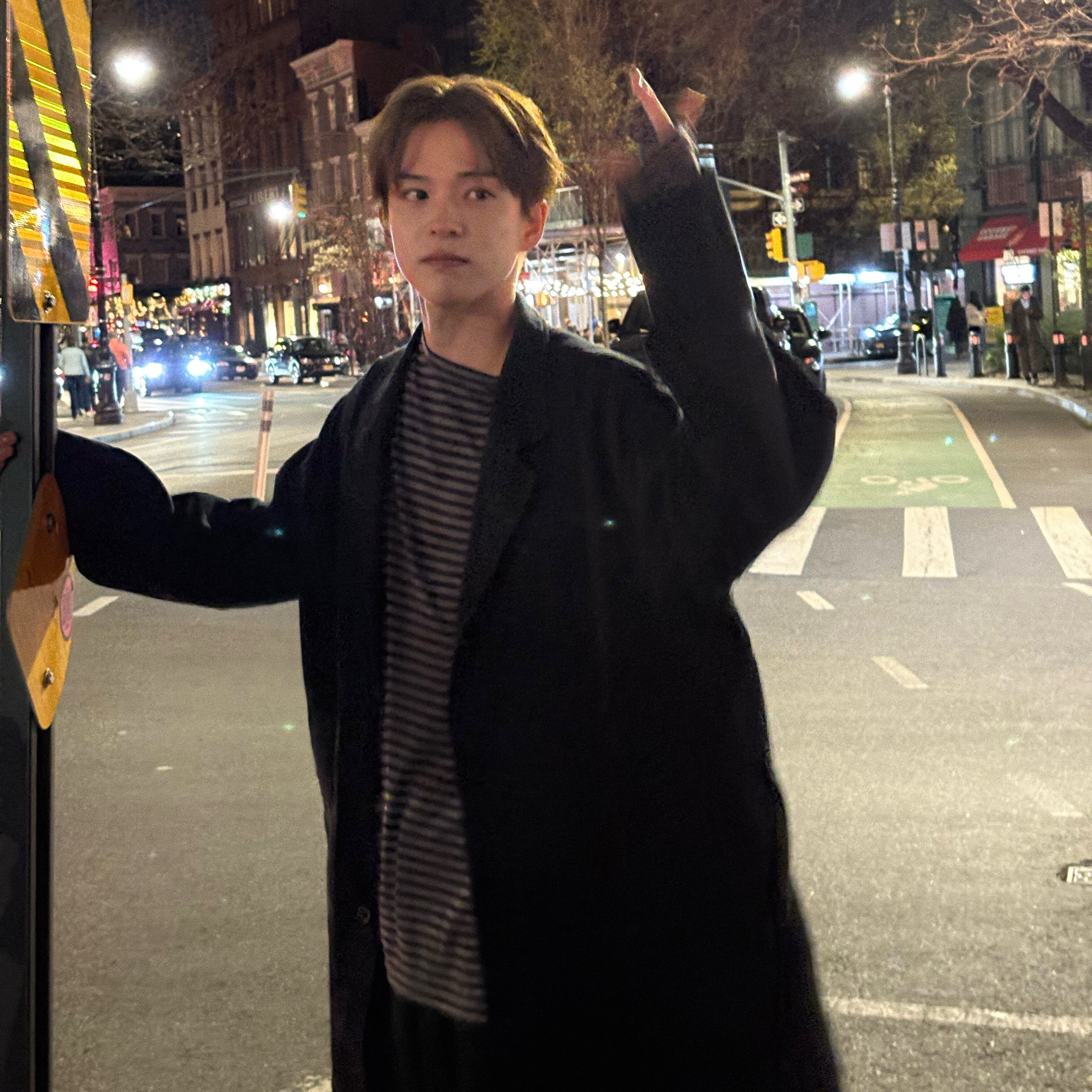 A moment captured by Asahi (TREASURE)'s fan