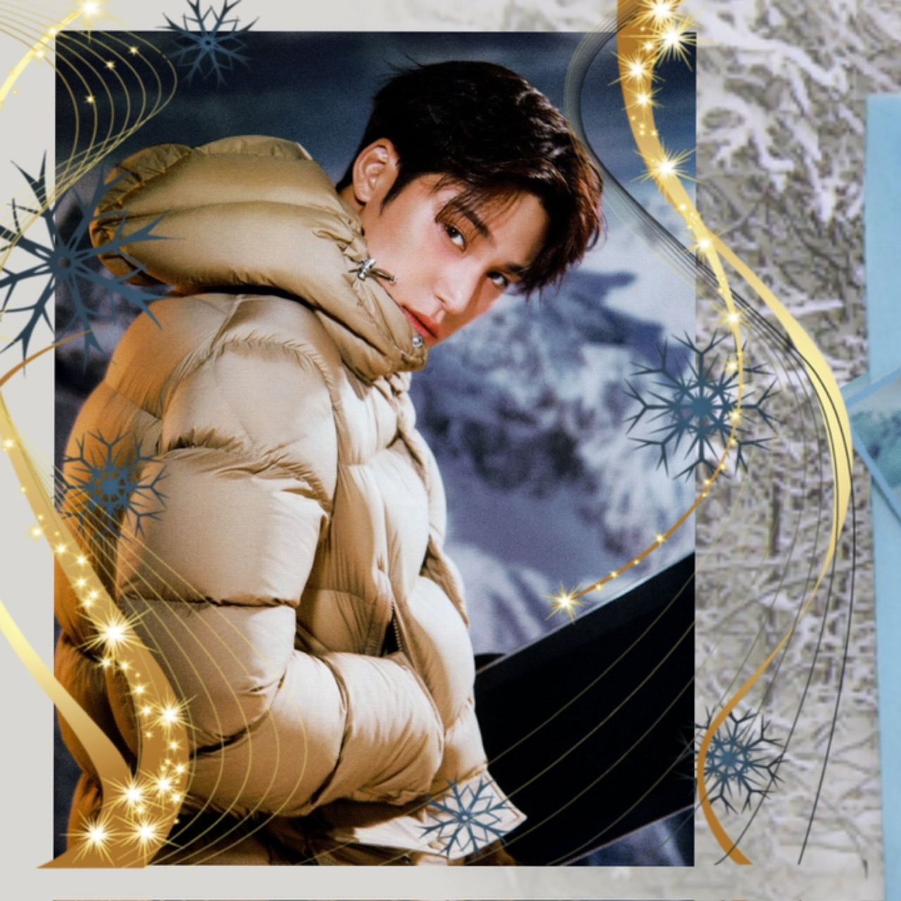 A moment captured by Mingyu (SEVENTEEN)'s fan