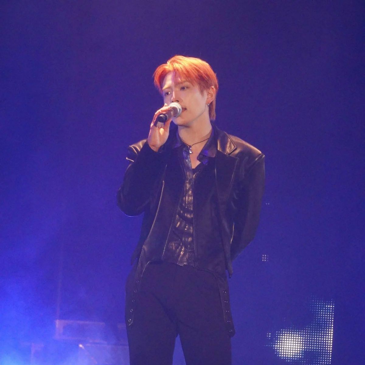 Recent activity shot of Hongjoong (ATEEZ)