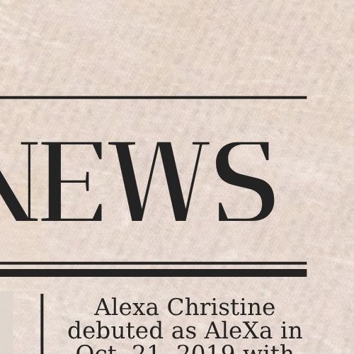 Recent activity shot of AleXa