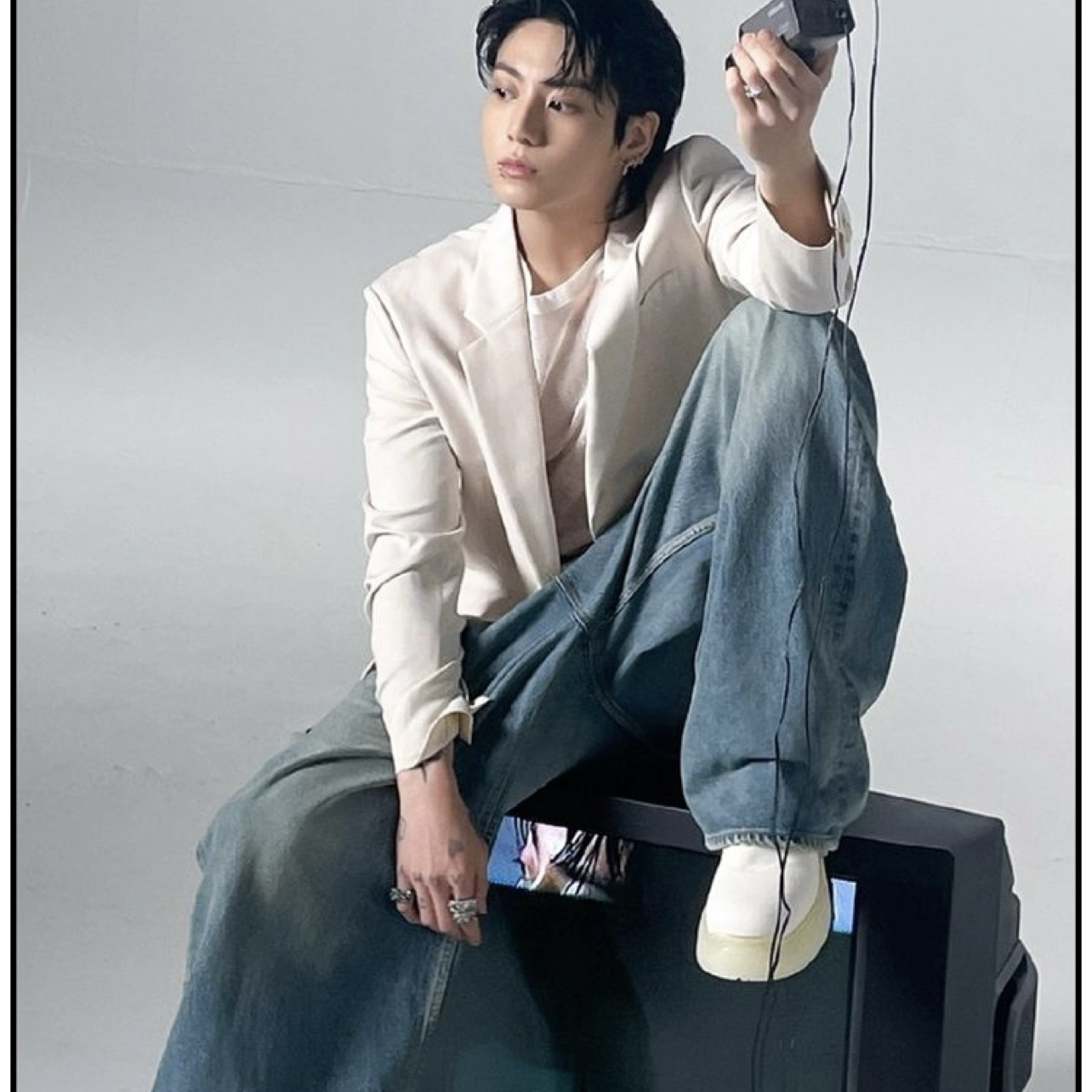 Recent activity shot of Jungkook (BTS)