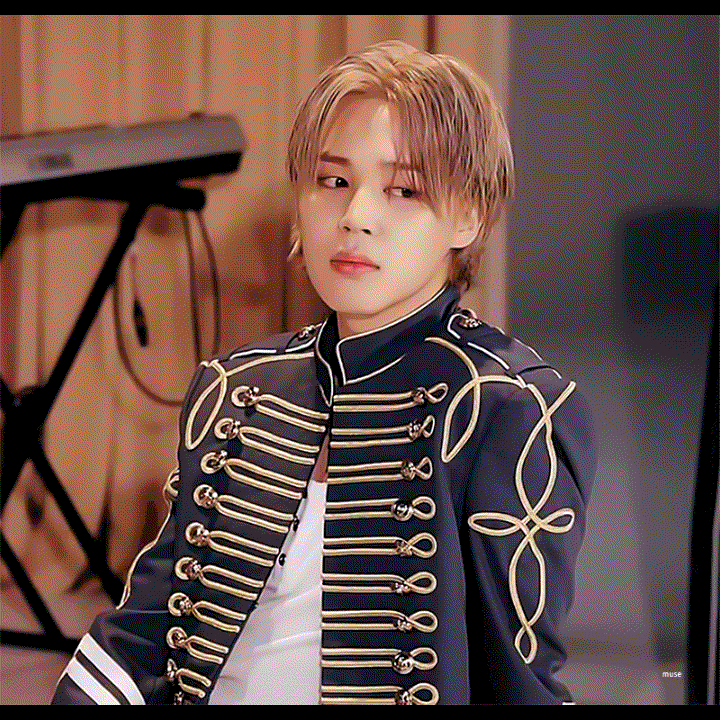 Recent activity shot of Jimin (BTS)