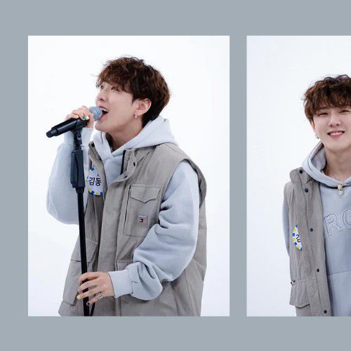 A moment captured by DK (iKON)'s fan