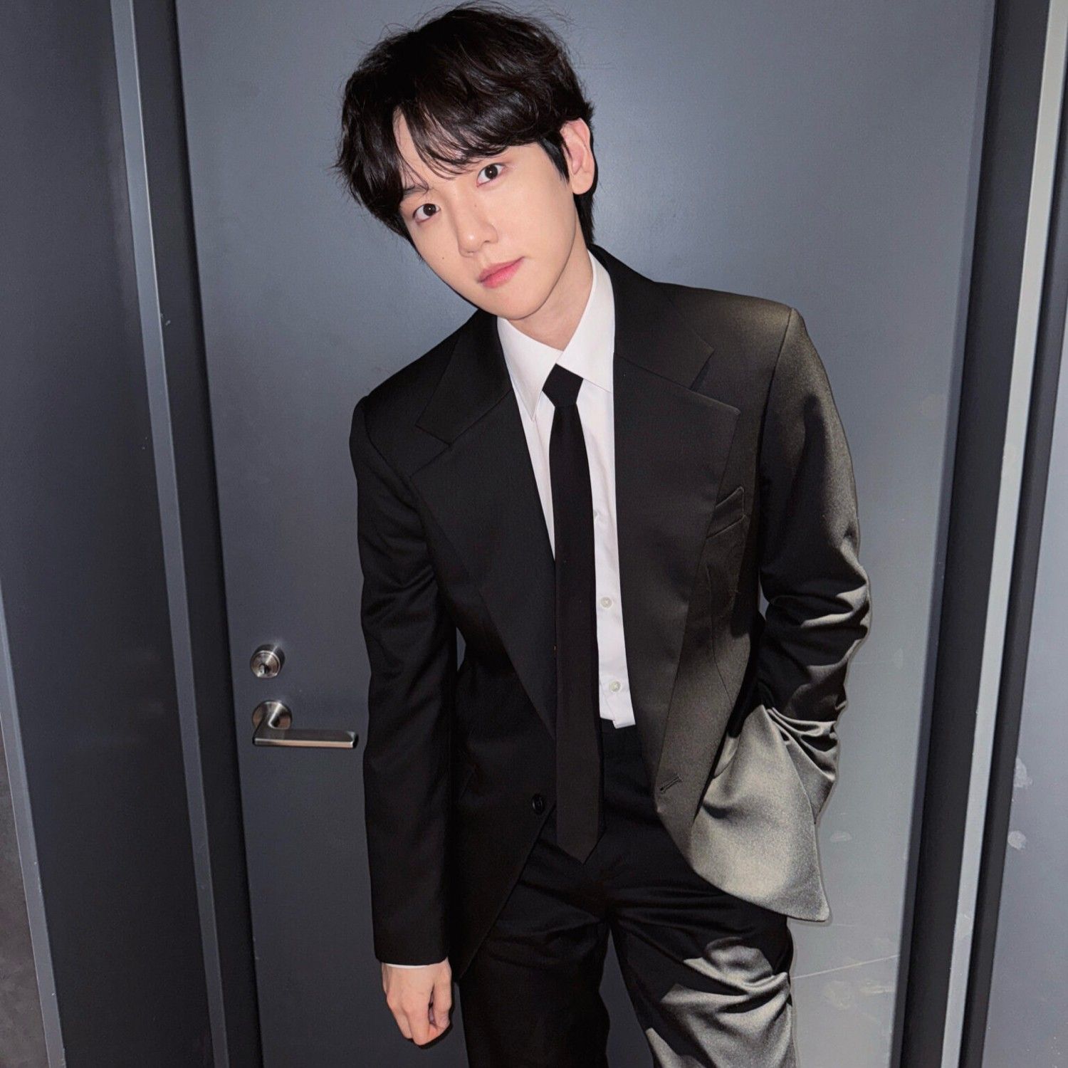 Recent activity shot of Baekhyun (EXO)