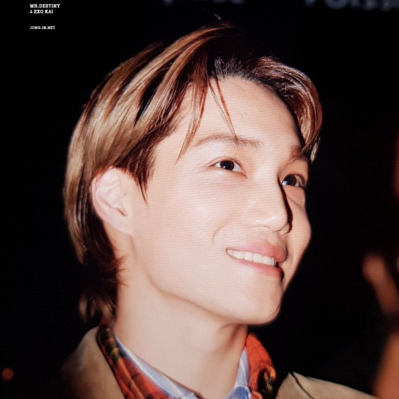 A moment captured by Kai (EXO)'s fan
