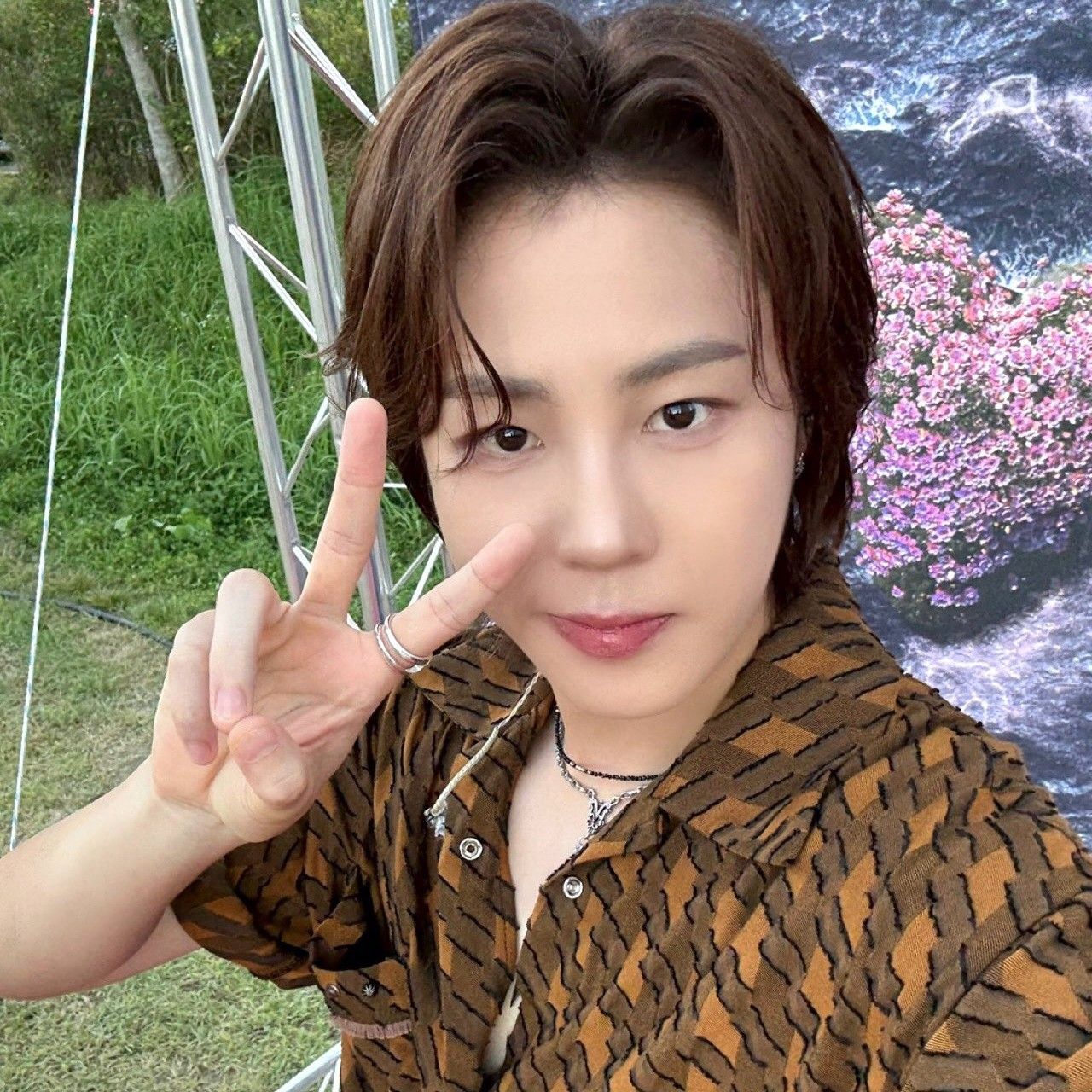 Momen yang diabadikan oleh penggemar Ha Sungwoon