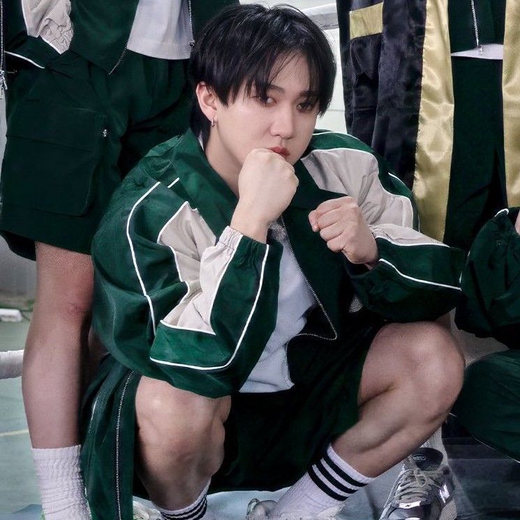 A moment captured by Changbin (Stray Kids)'s fan