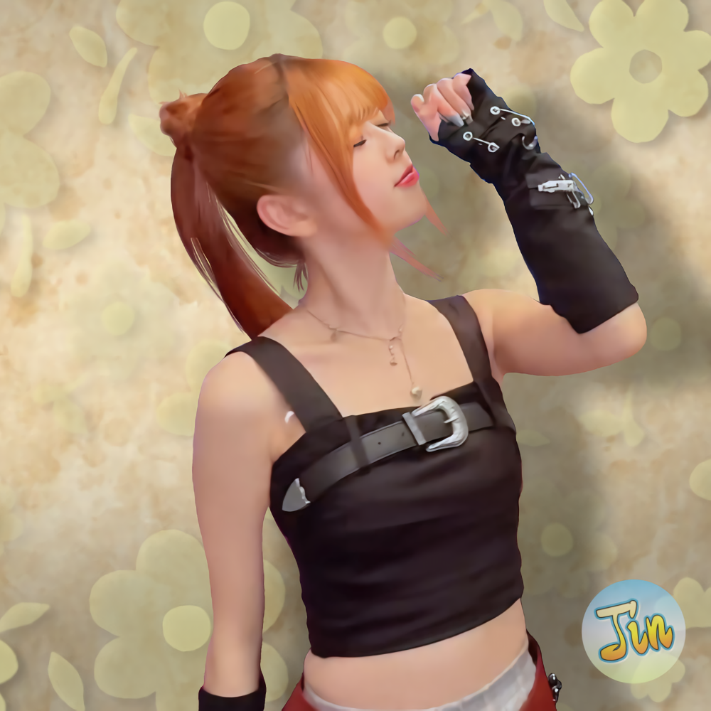 A moment captured by Riku (NiziU)'s fan