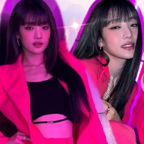 A moment captured by Minnie (i-dle)'s fan