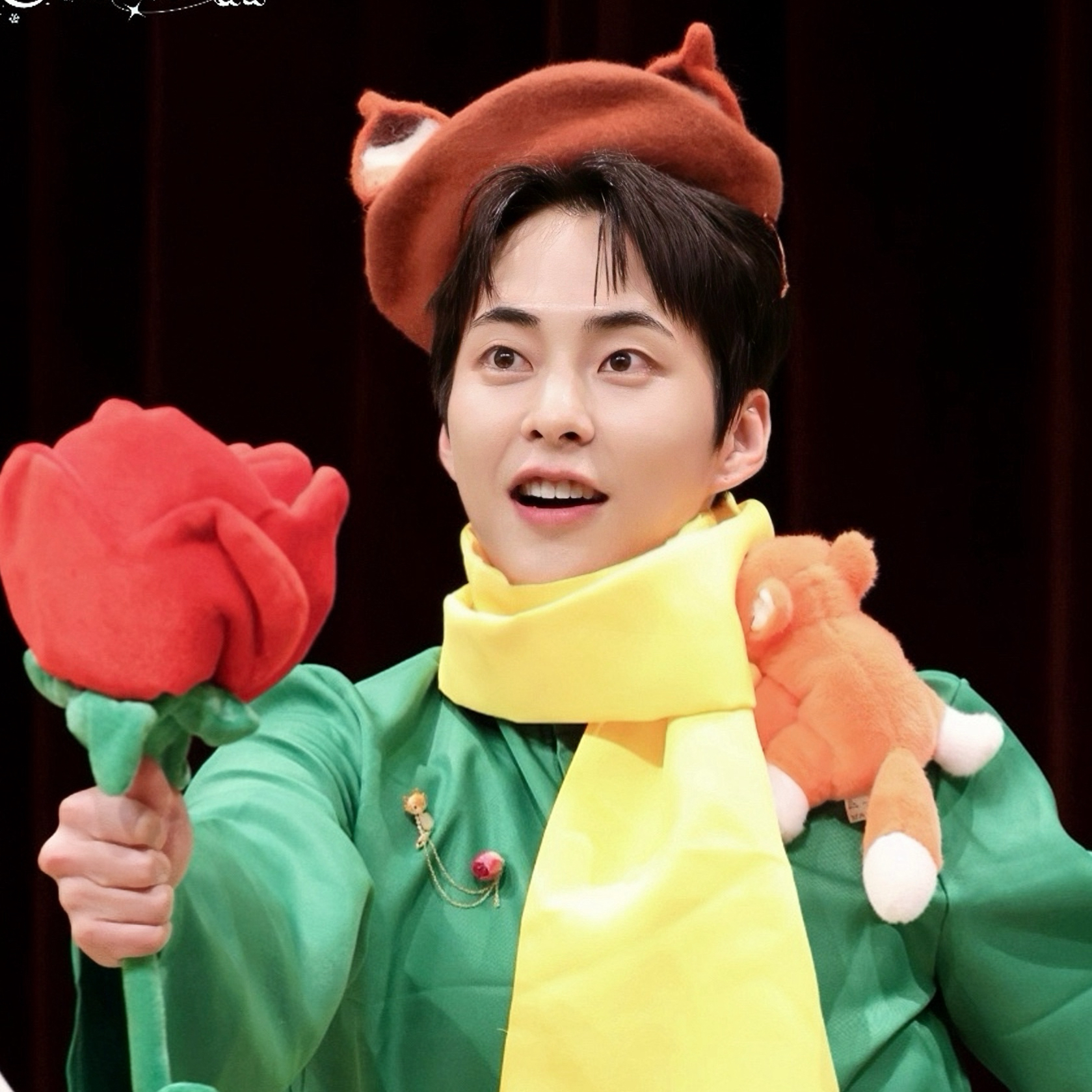 Behind-the-scenes cut of Xiumin (EXO)