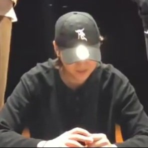 A moment captured by SUGA (BTS)'s fan