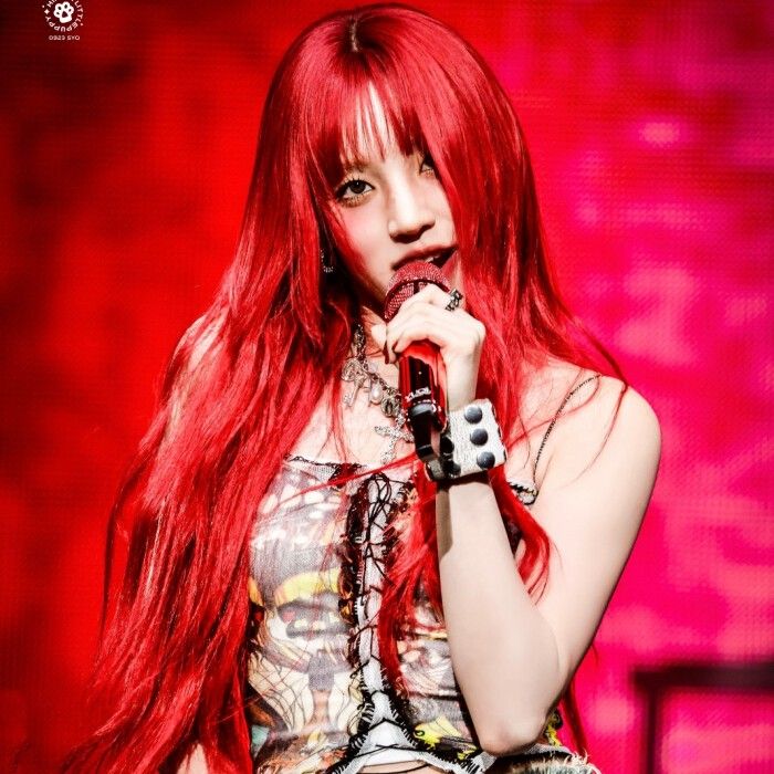 Behind-the-scenes cut of Yuqi (i-dle)