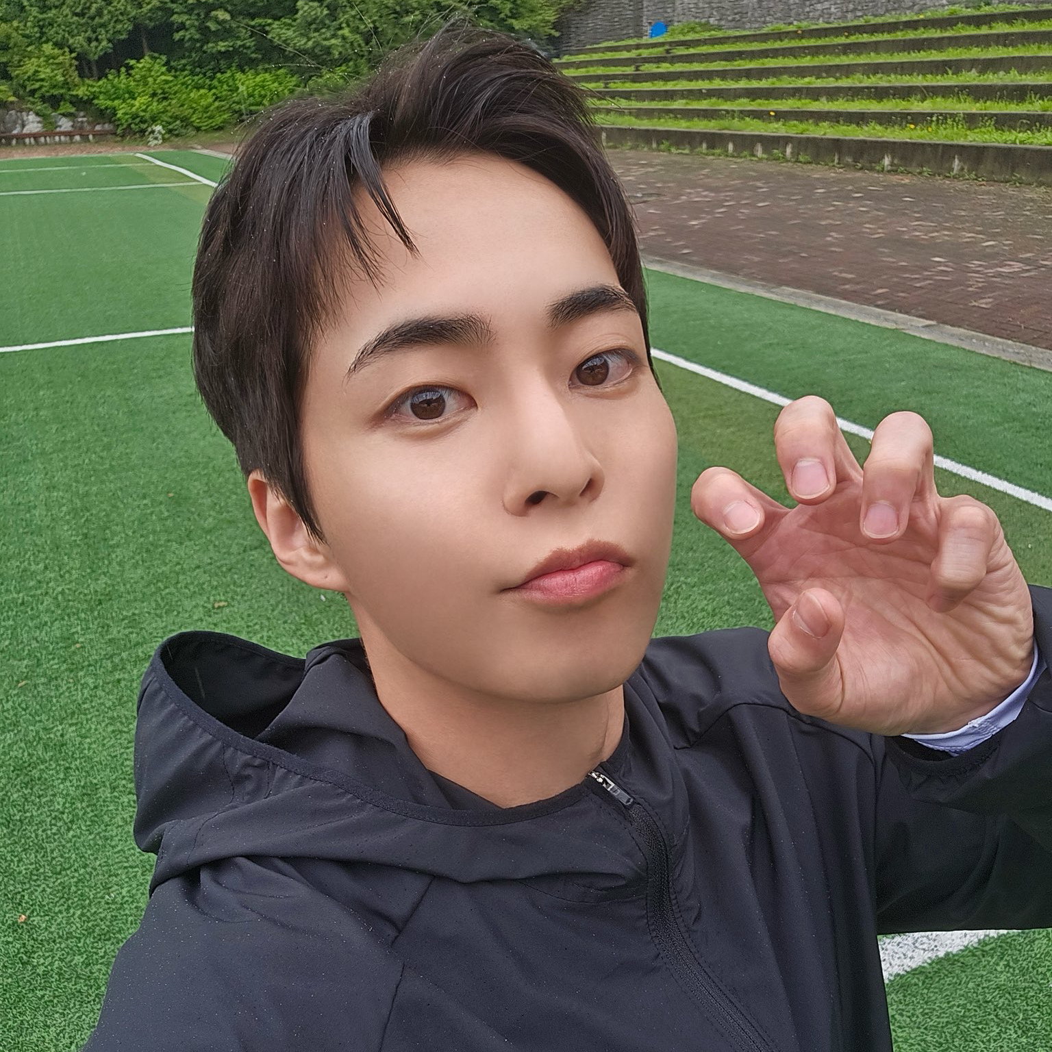 Xiumin (EXO)的幕後花絮