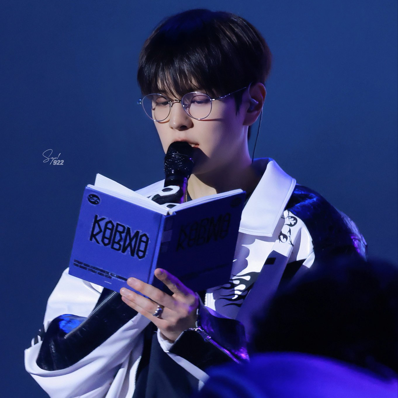 Recent activity shot of Seungmin (Stray Kids)