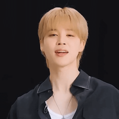 Recent activity shot of Jimin (BTS)