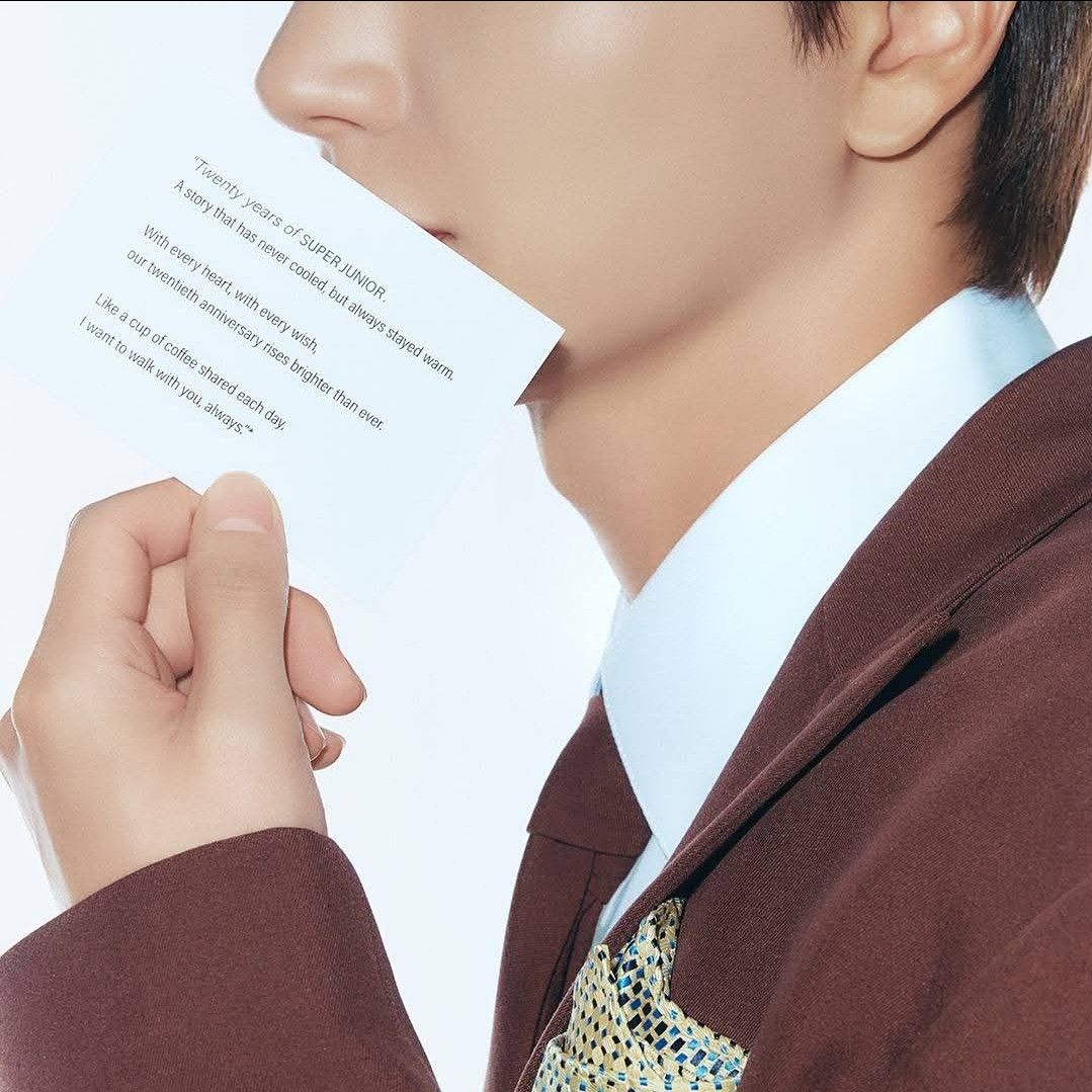 Behind-the-scenes cut of Leeteuk (Super Junior)