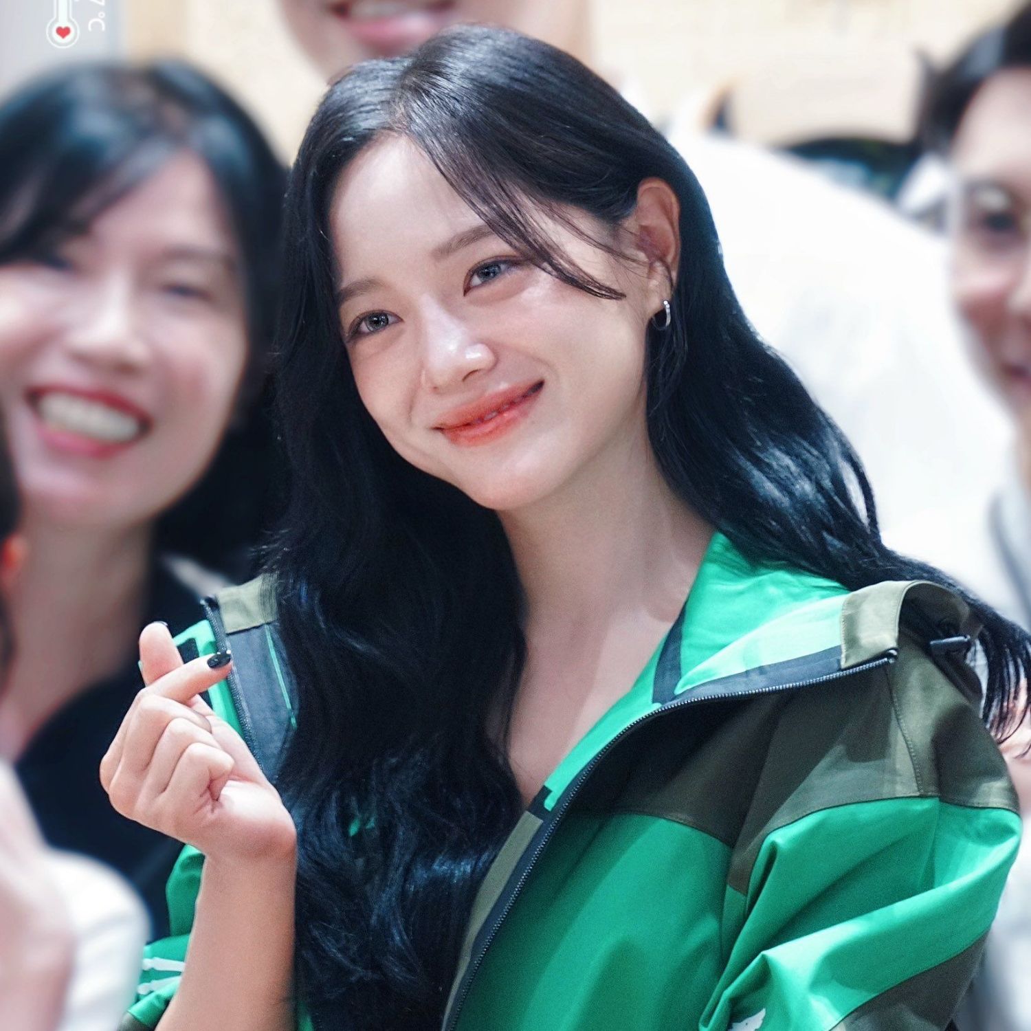 A moment captured by Sejeong's fan