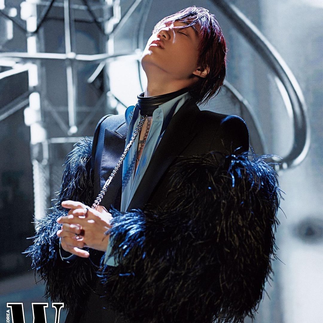 Recent activity shot of Kai (EXO)