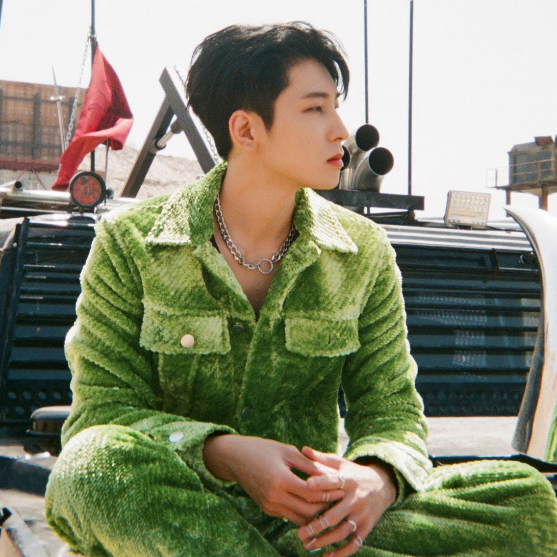 Recent activity shot of Wonwoo (SEVENTEEN)