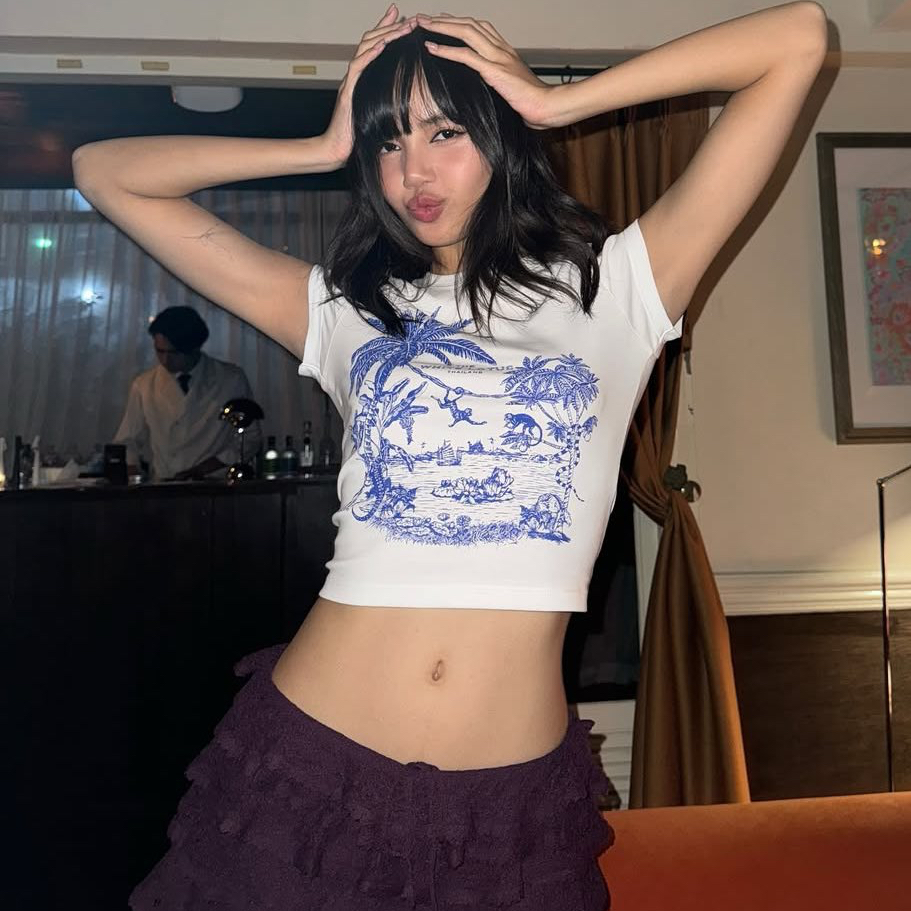 Recent activity shot of Lisa (BLACKPINK)