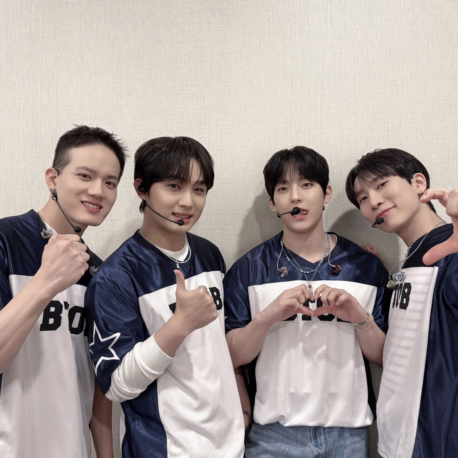 Recent activity shot of BTOB